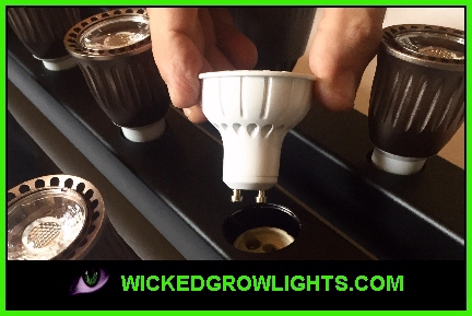 led cob cree full spectrum par cri lumens
